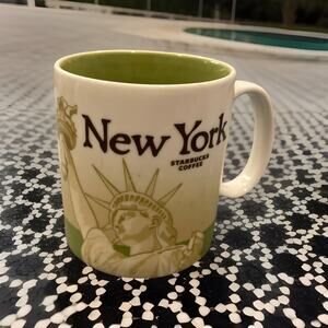 Starbucks State Of New York Coffee Mug Collector Series Collector‎ Cup 16 OZ